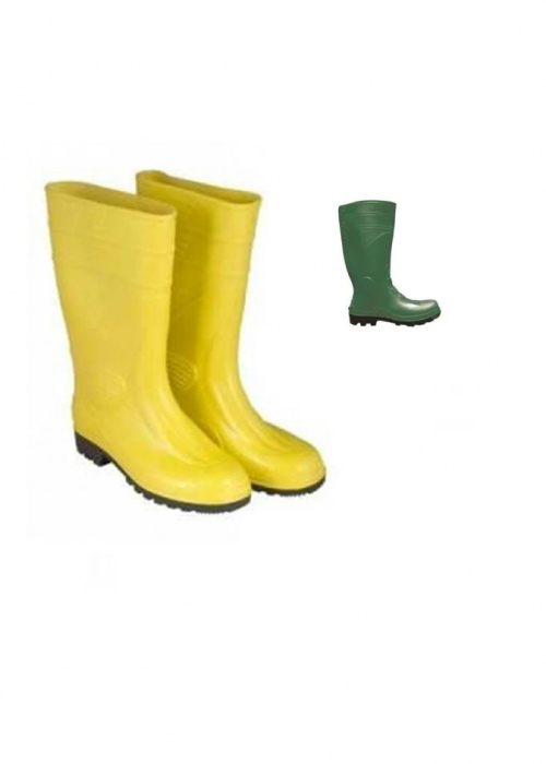 Lastik Çizme (sarı, Yeşil)